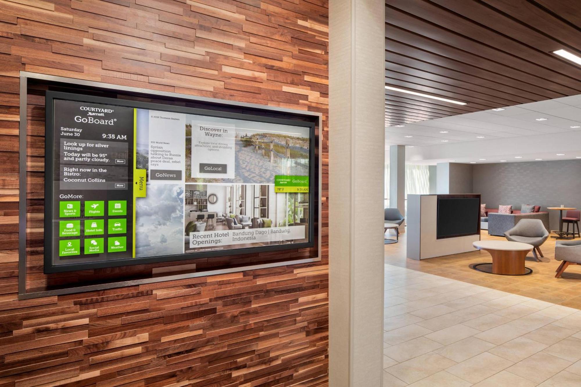Courtyard By Marriott Wayne Fairfield Hotel Exterior foto